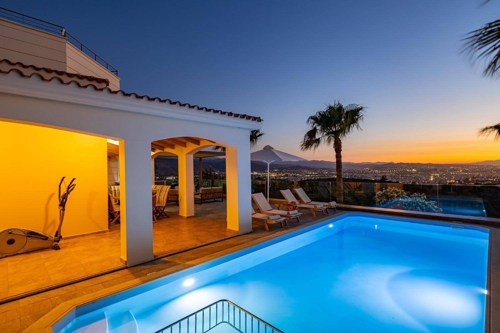 Karmilos Hill Villa Khania Eksteriør bilde