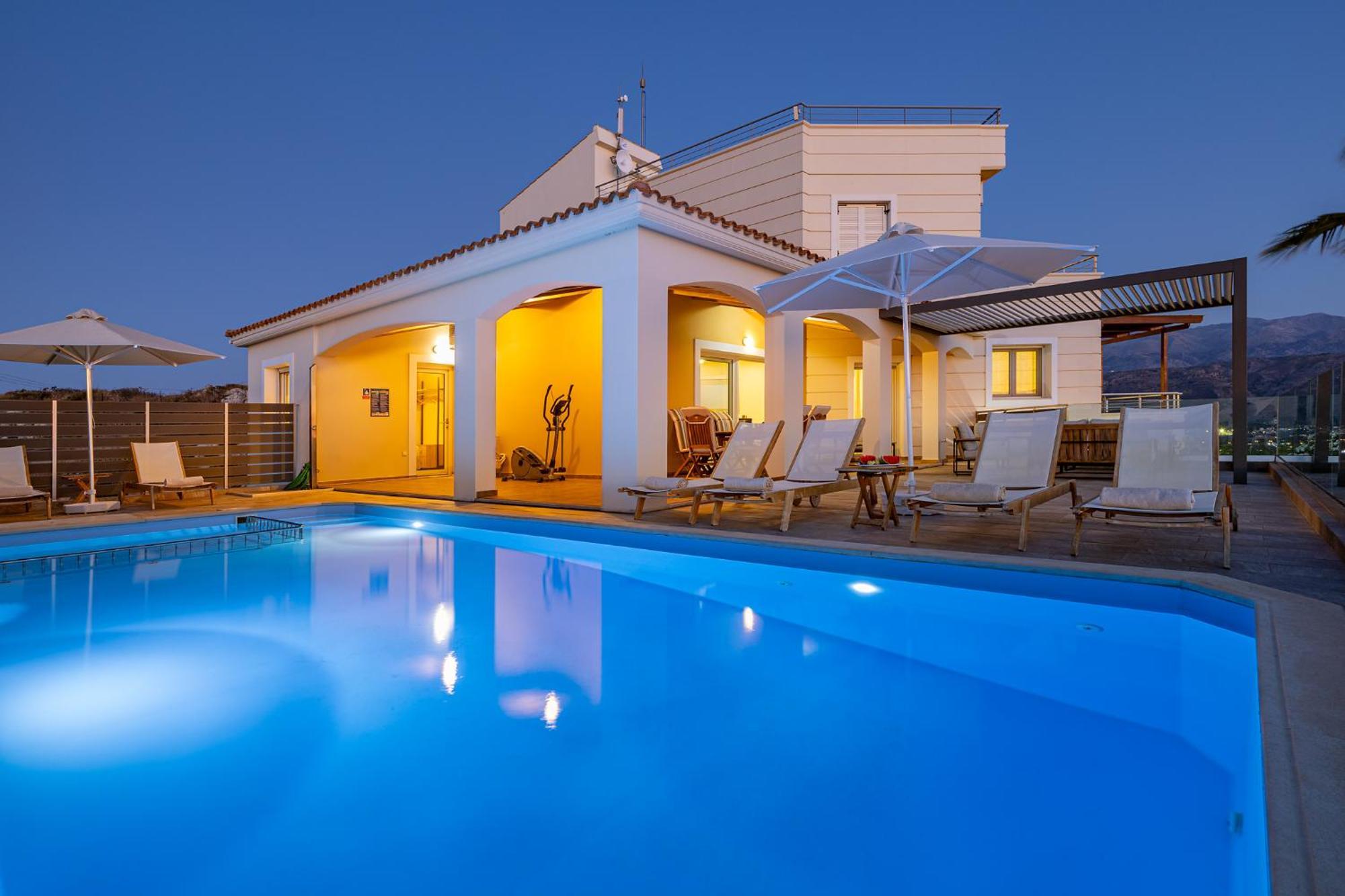 Karmilos Hill Villa Khania Eksteriør bilde