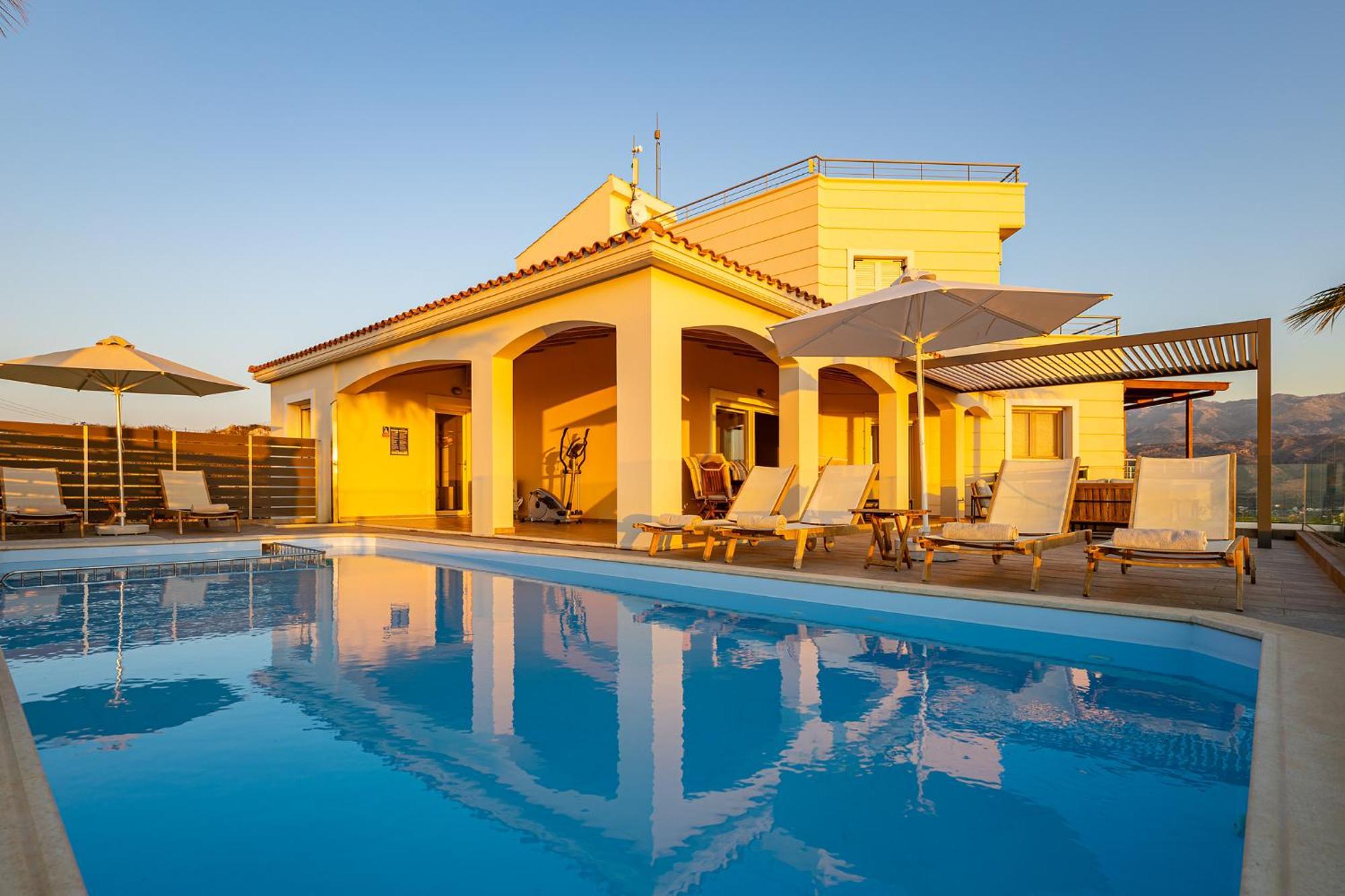 Karmilos Hill Villa Khania Eksteriør bilde