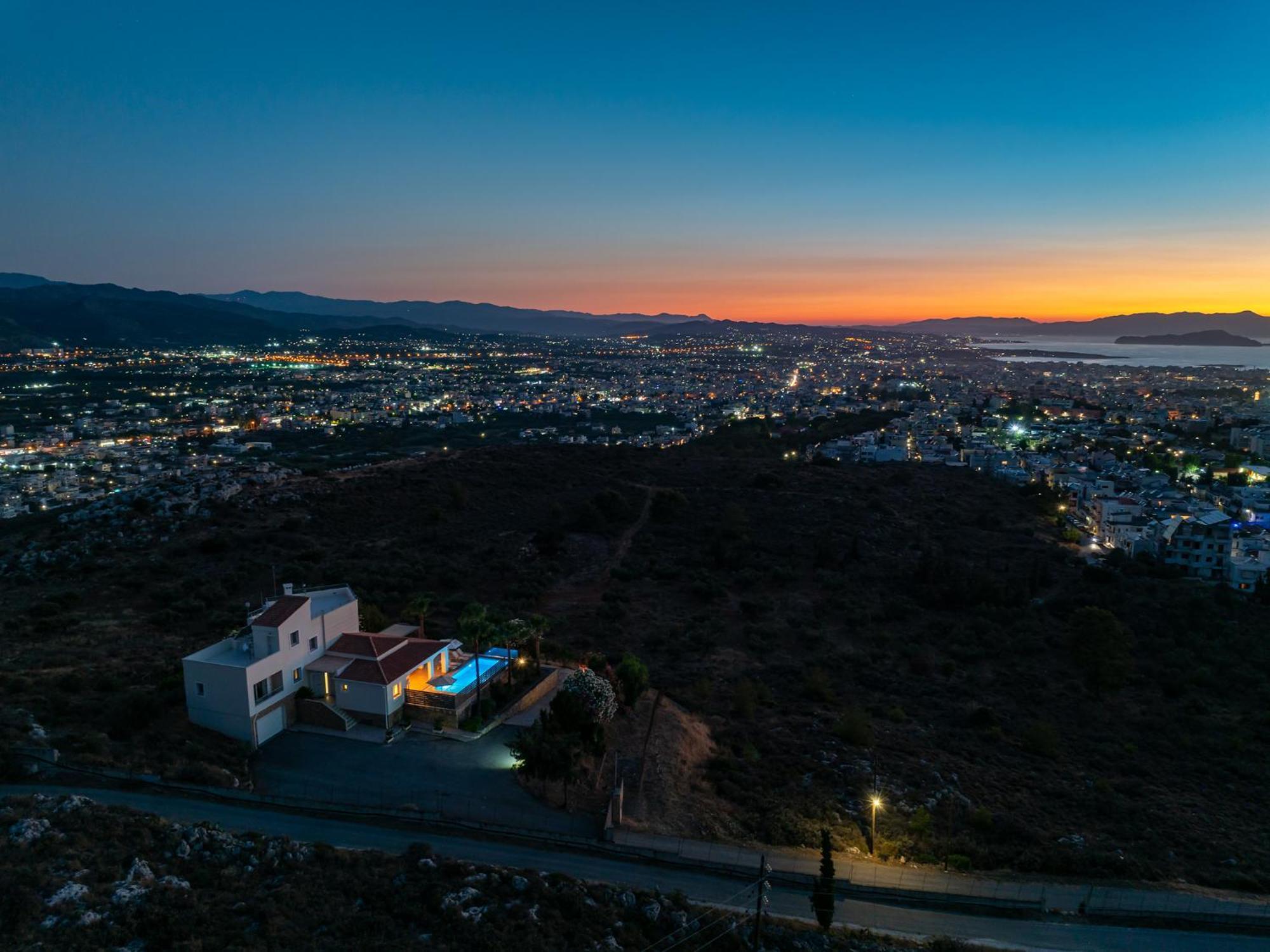 Karmilos Hill Villa Khania Eksteriør bilde