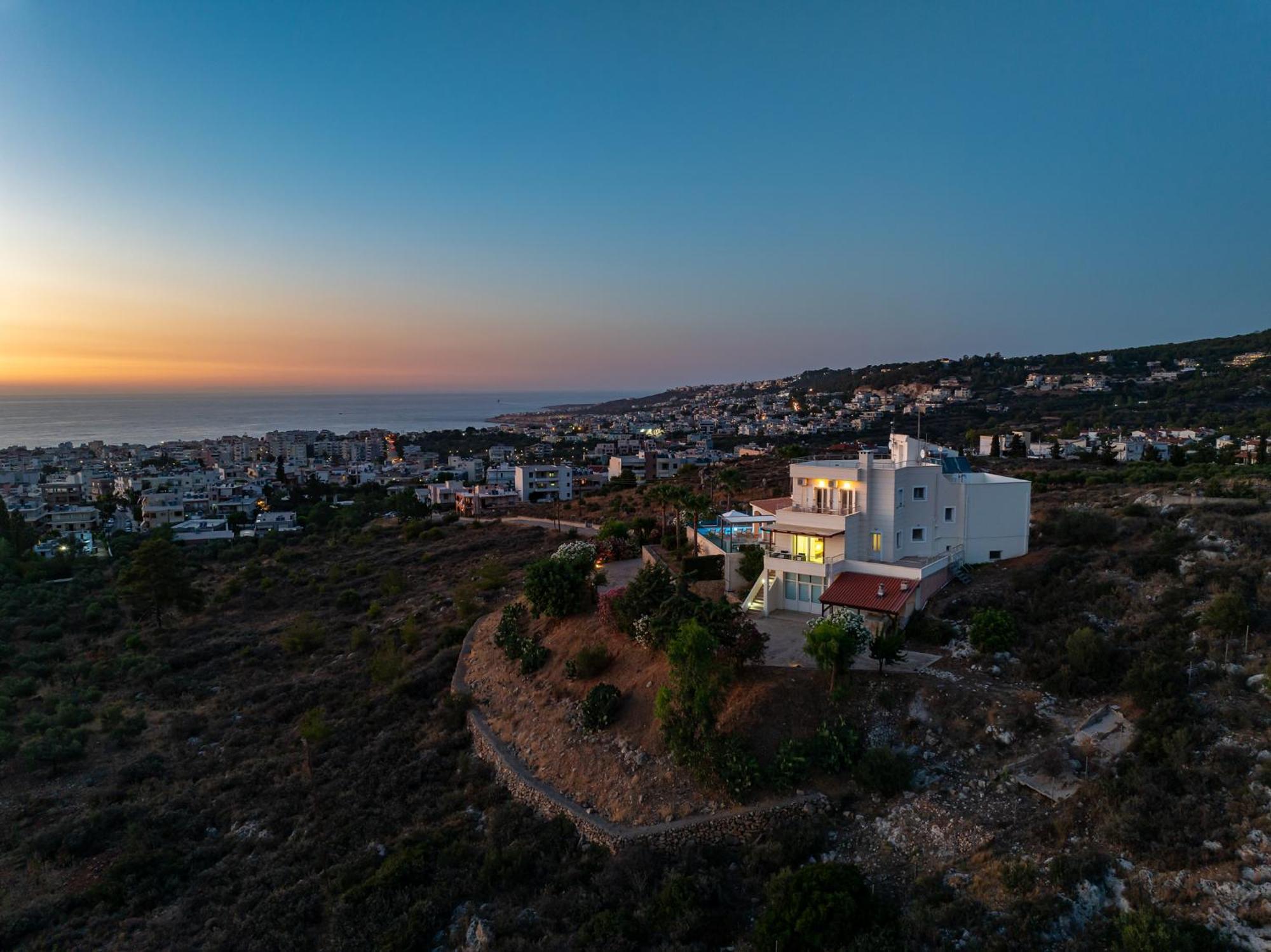 Karmilos Hill Villa Khania Eksteriør bilde