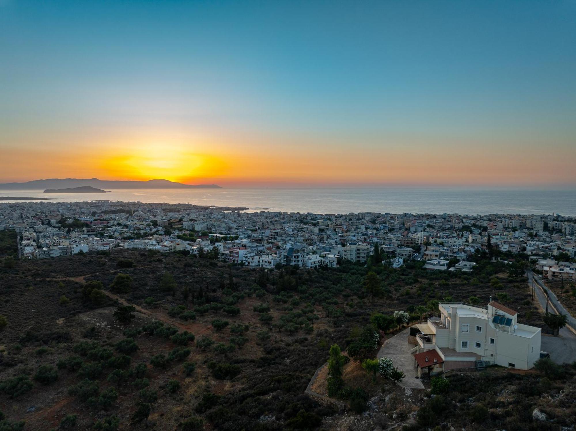 Karmilos Hill Villa Khania Eksteriør bilde