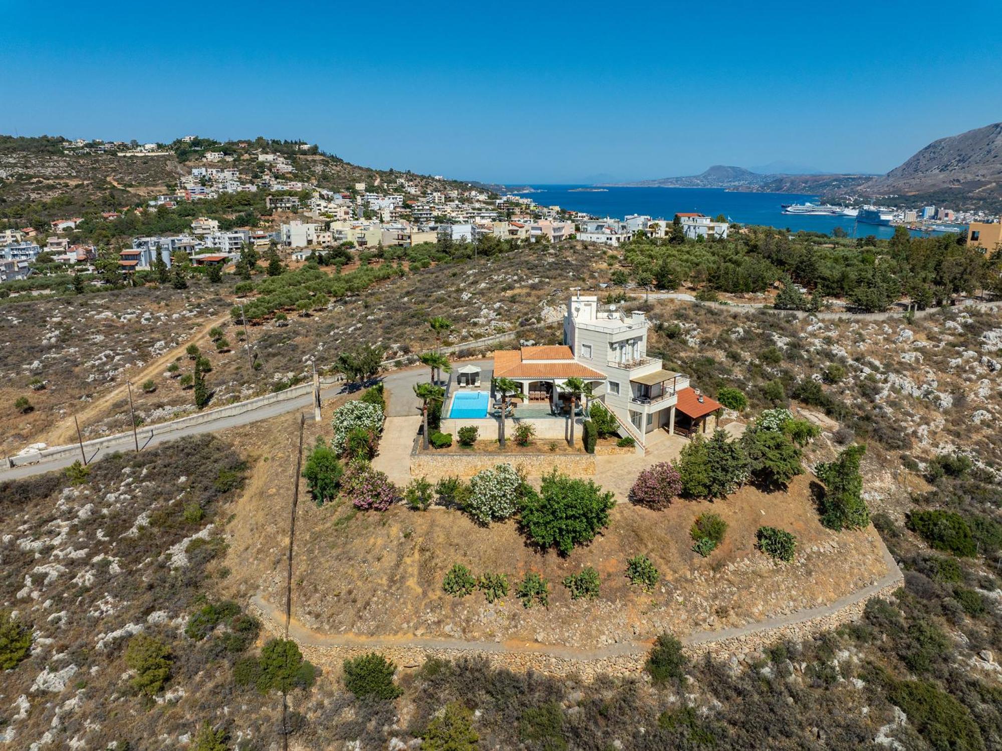 Karmilos Hill Villa Khania Eksteriør bilde