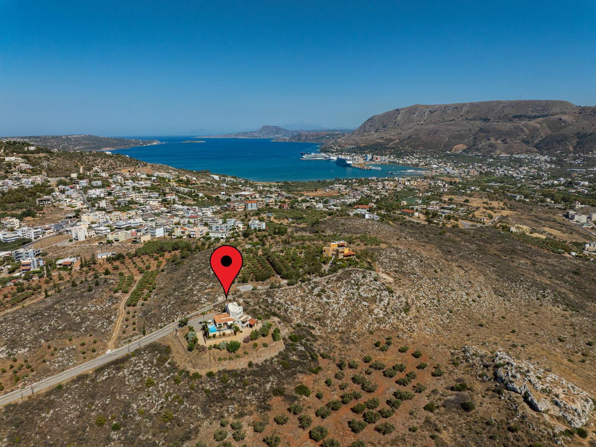 Karmilos Hill Villa Khania Eksteriør bilde