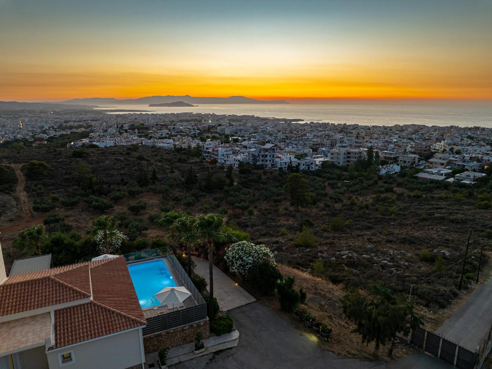 Karmilos Hill Villa Khania Eksteriør bilde