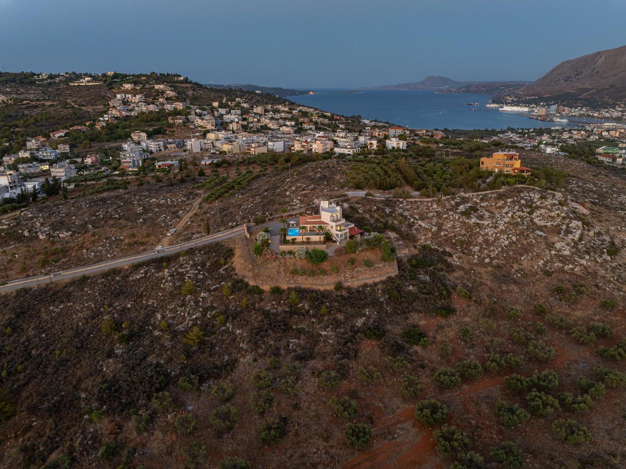 Karmilos Hill Villa Khania Eksteriør bilde