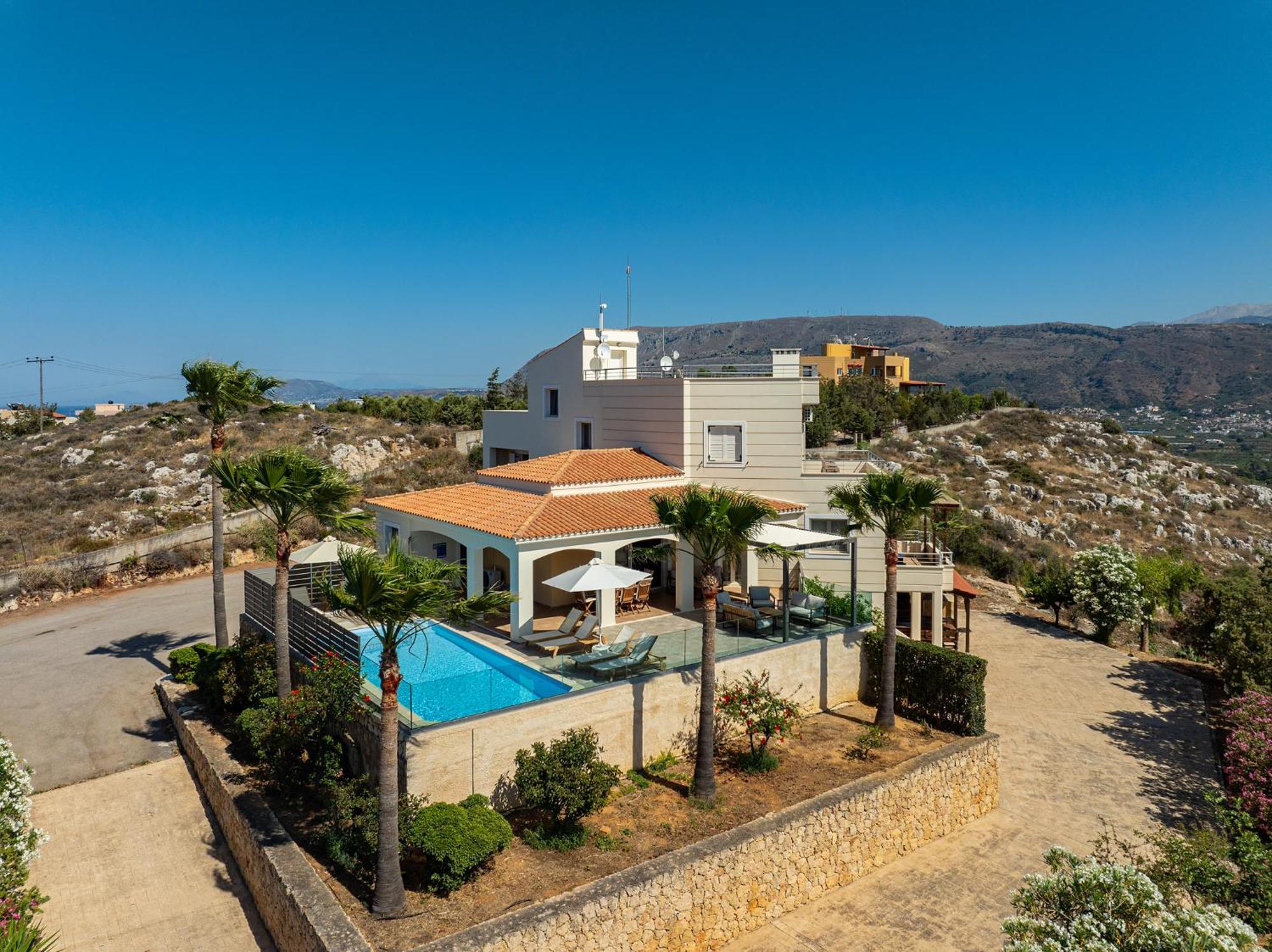 Karmilos Hill Villa Khania Eksteriør bilde