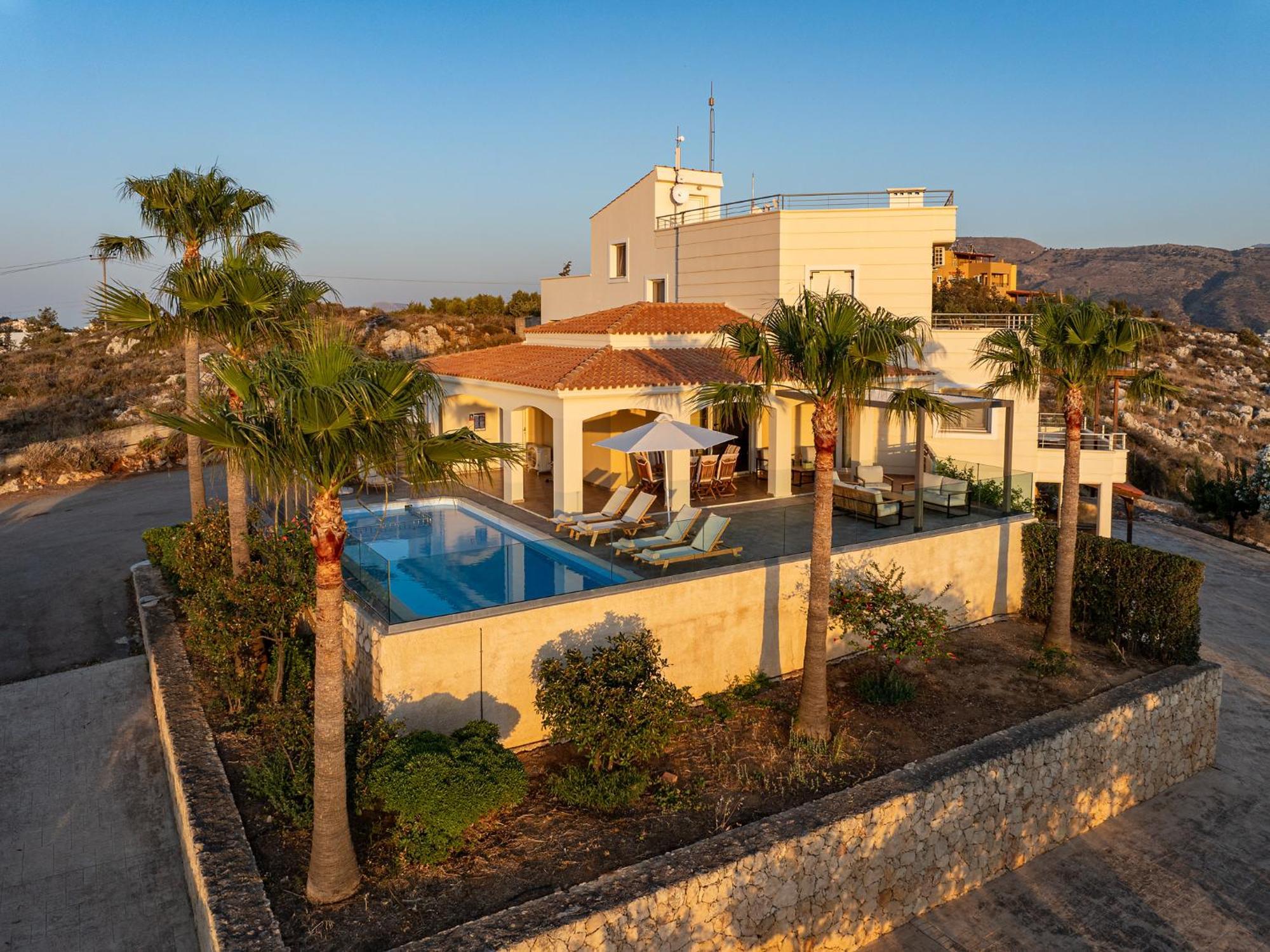 Karmilos Hill Villa Khania Eksteriør bilde