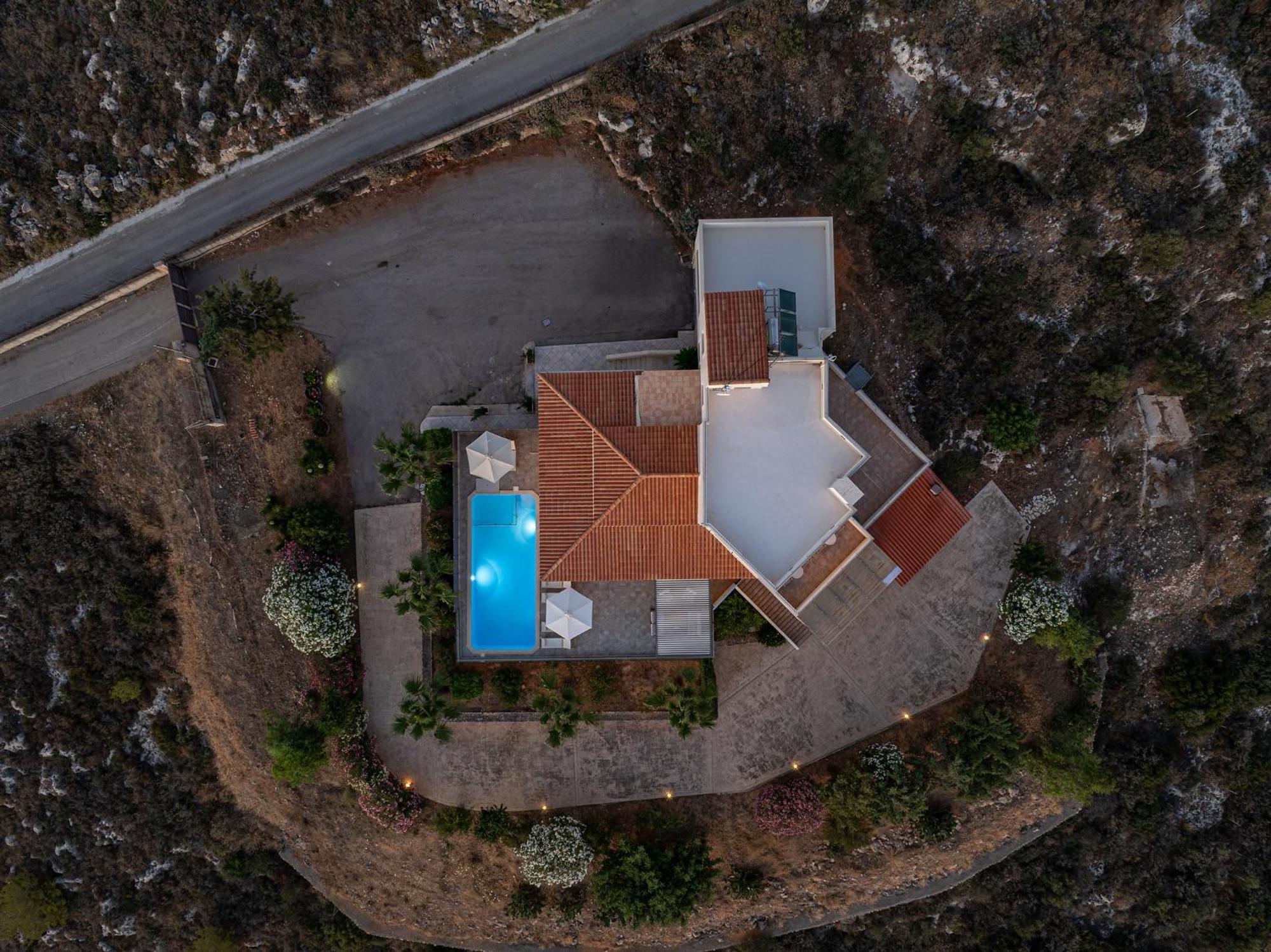Karmilos Hill Villa Khania Eksteriør bilde