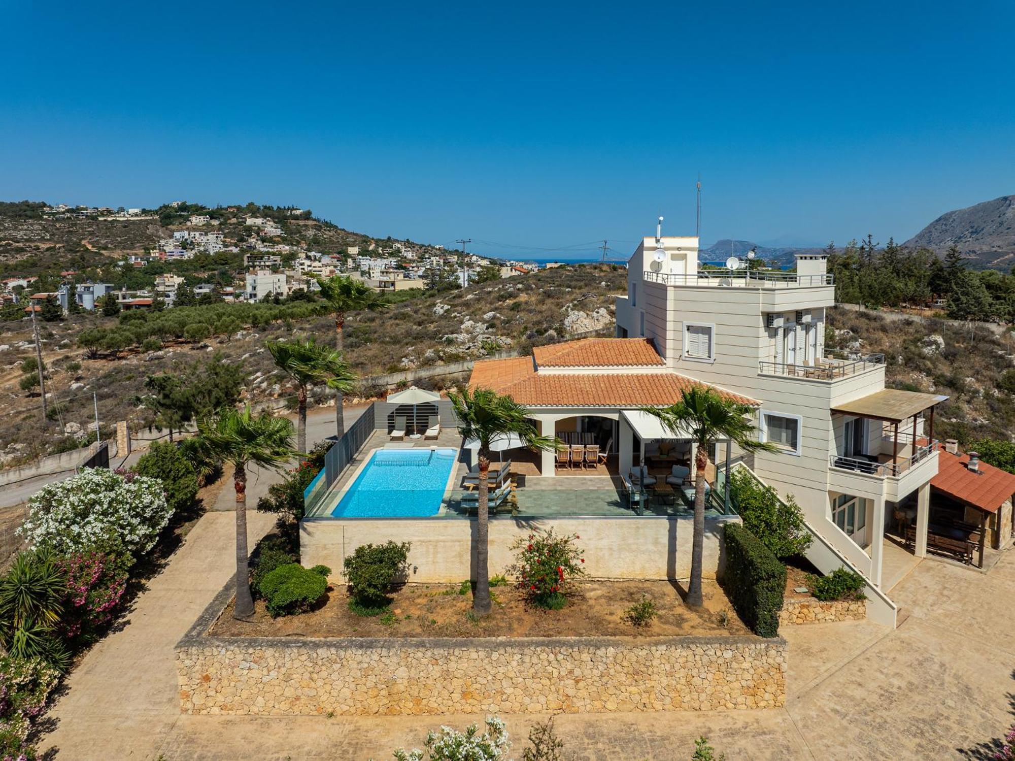 Karmilos Hill Villa Khania Eksteriør bilde